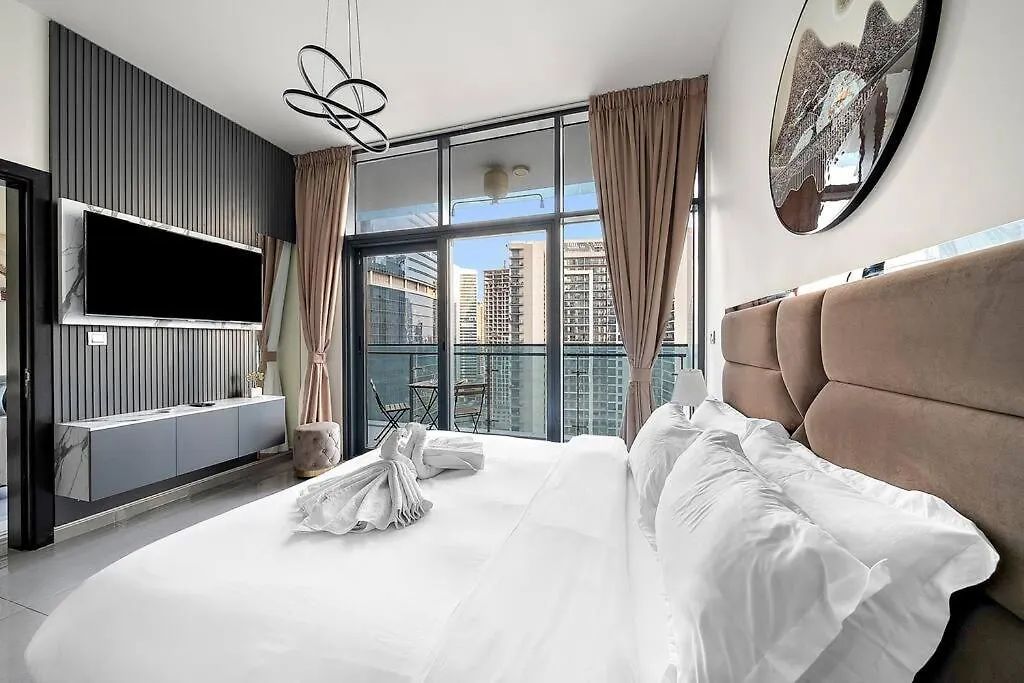 First Class 1Br Merano Cozy Retreat 迪拜 公寓